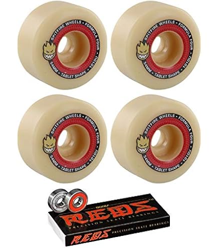 Amazon.com : Spitfire Skateboard Wheels 54mm 101A F4 Conical Full